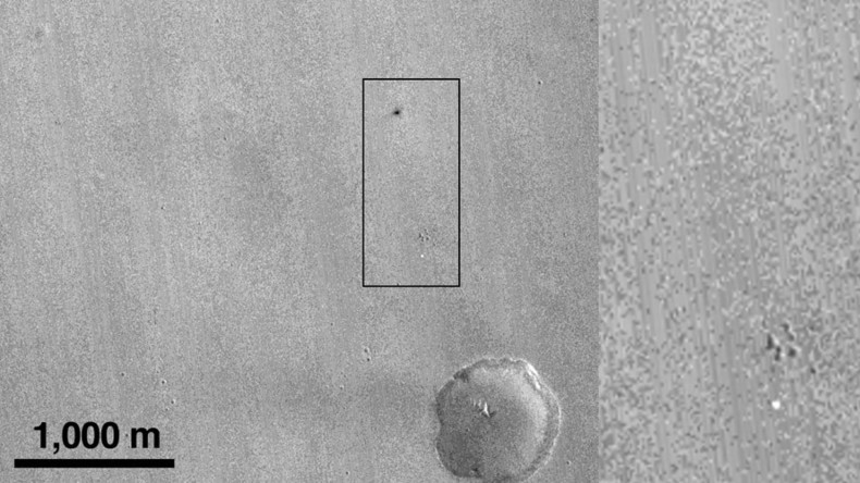 L'atterrisseur ExoMars se serait écrasé à la surface de la planète rouge selon les images de la NASA