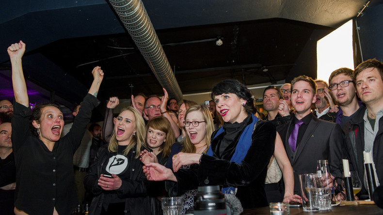 Islande : les pirates opérent une belle percée lors des législatives