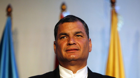 Président de l'Equateur Rafael Correa 