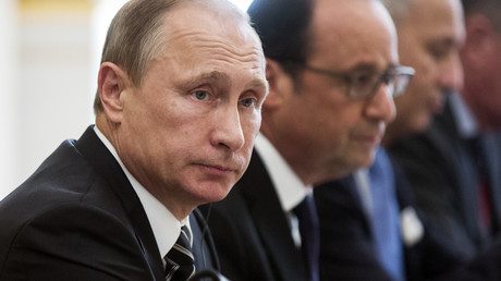 Poutine «examinera la possibilité d'une visite en France quand François Hollande se sentira prêt»
