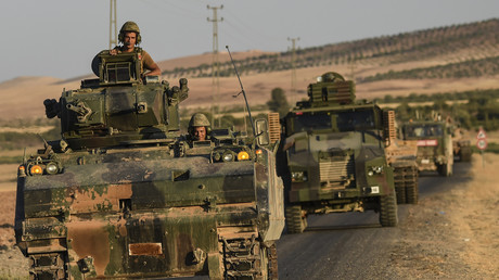 Des soldats turcs près de la frontière turco-syrienne, en septembre 2016.