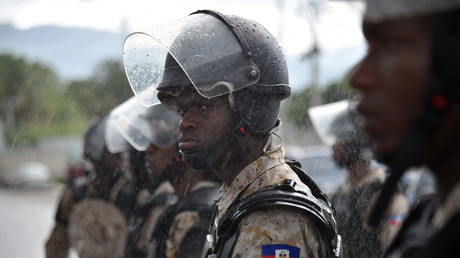 Un policier haïtien (photographie d'illustration).