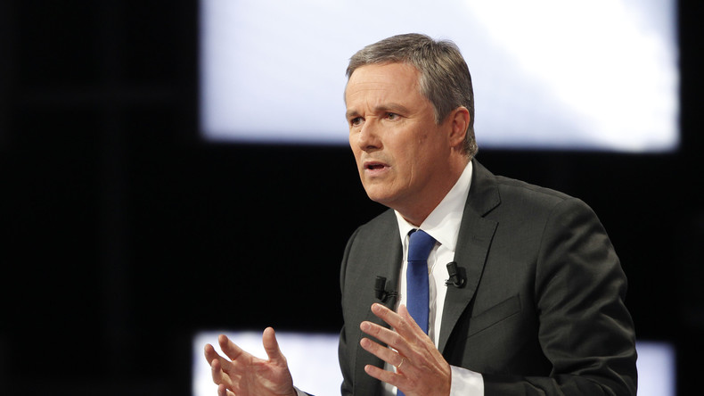 Nicolas Dupont-Aignan écrit aux autres candidats pour connaître leur position face au CETA