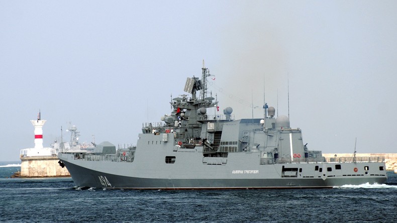 Au départ de Crimée, la frégate «Amiral Grigorovitch» se dirigerait vers les côtes syriennes (VIDEO)
