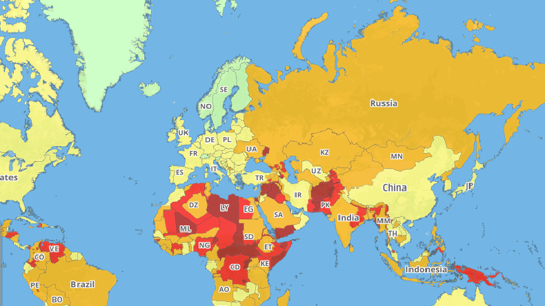 L'Algérie classée parmi les «pays à haut risque» pour les étrangers