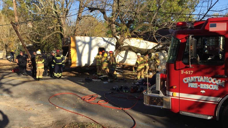 «Un horrible cauchemar» : de nombreux enfants morts dans le crash d’un bus scolaire aux Etats-Unis 