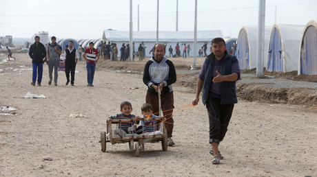 Près de 42 000 Irakiens auraient fui Mossoul selon l'Organisation internationale pour les migrations