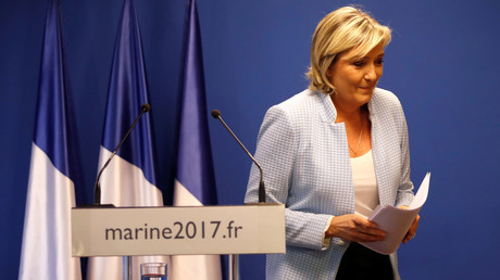 Marine Le Pen a inauguré son nouveau QG de campagne le 16 novembre et il se situe tout près... de l'Elysée