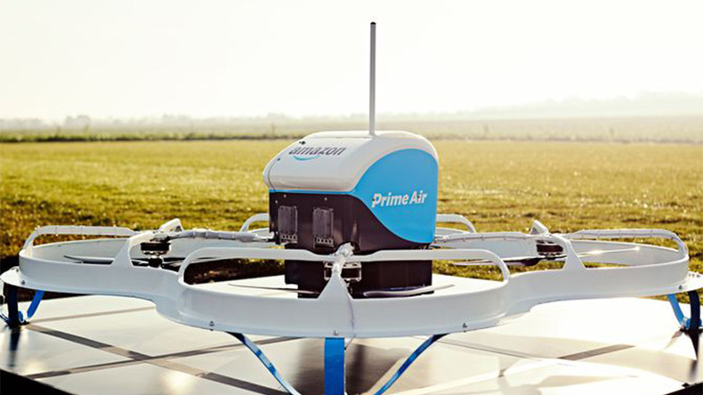 Science fiction : Amazon annonce sa première livraison par drone (VIDEO)