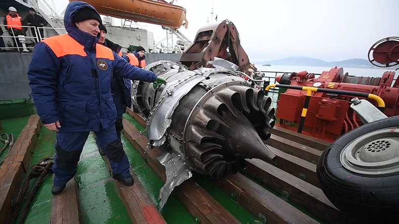 Crash du Tu-154 : pas d'explosion à bord mais l'hypothèse de l'attaque terroriste n'est pas écartée