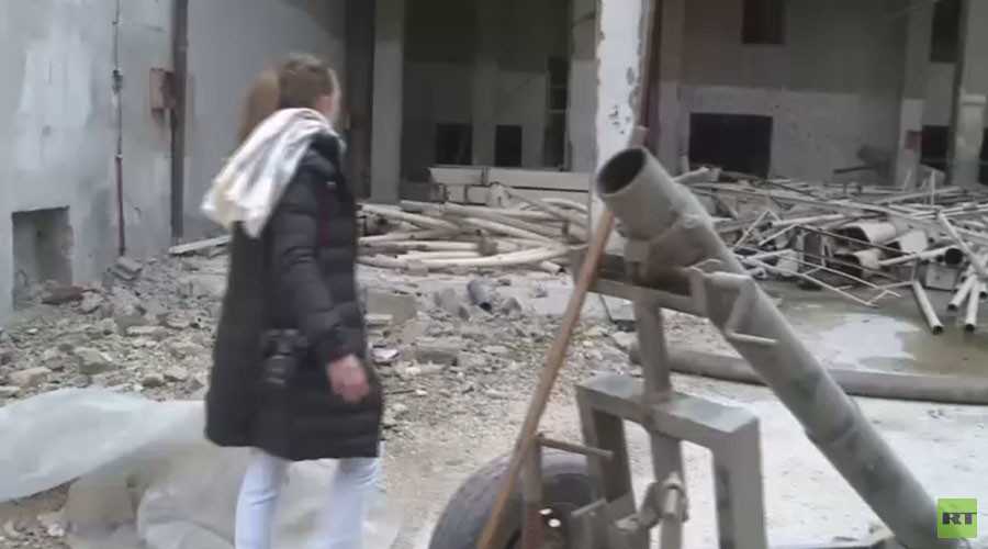 Alep : l’équipe de RT est la première à atteindre une zone libérée de la vieille ville (VIDEO)