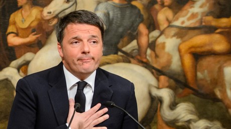 Le chef du gouvernement italien, Matteo Renzi