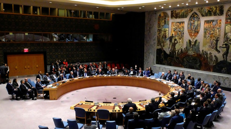 Réunion du Conseil de sécurité de l'ONU