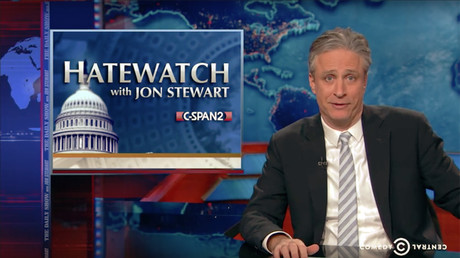 Jon Stewart, animateur jusqu'en 2015 de son célèbre «The Daily Show» sur Comedy Central, capture d'écran YouTube, DR. 