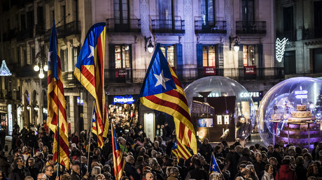 Démonstration de force des indépendantistes catalans le 15 décembre à Barcelone