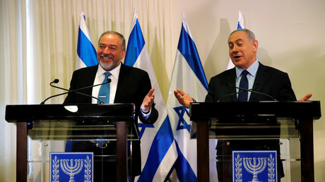 Avigdor Lieberman et Benjamin Netanyahou 