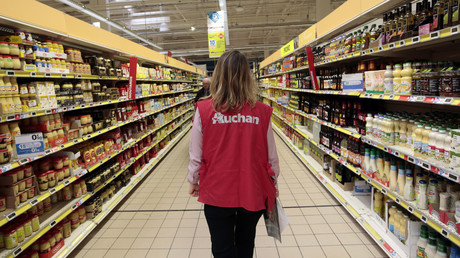 Supermarché Auchan en France