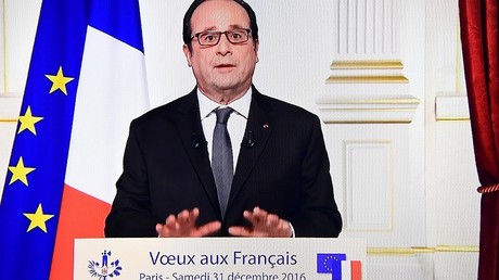 François Hollande a présenté ses voeux aux Français pour l'année 2017