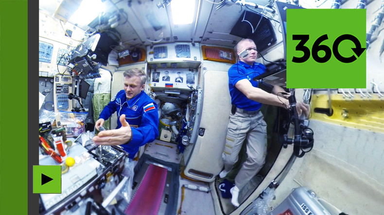 Space 360 : les célébrations de Nouvel an sur l’ISS 