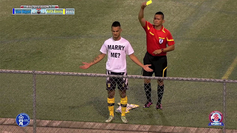 Football, mariage... et carton jaune sur l'île de Guam