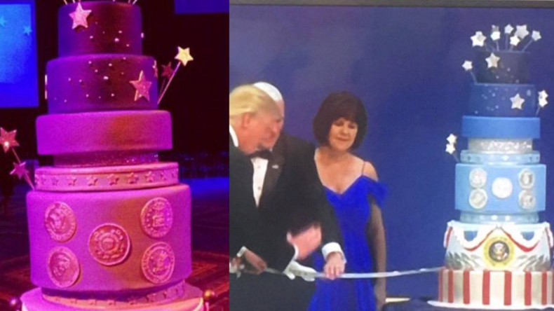 Fête d'investiture : le pâtissier de Trump verse les bénéfices de son gâteau à une association LGBT