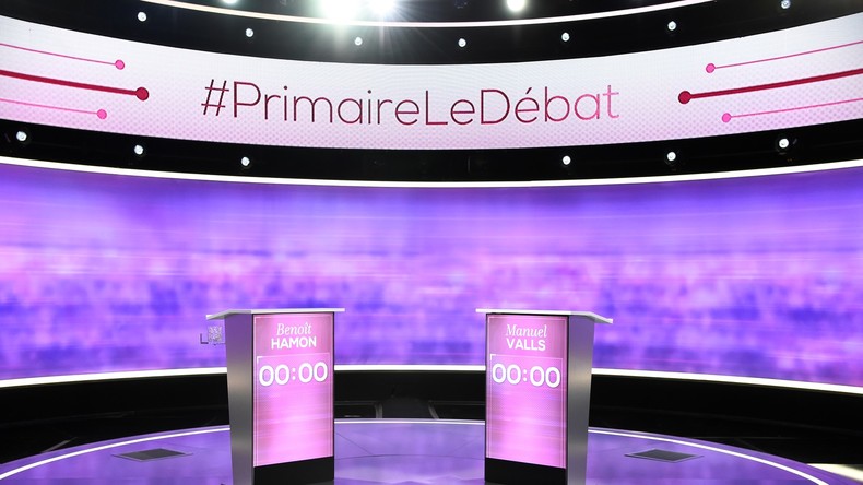EN DIRECT : Hamon et Valls dans le dernier débat de la primaire à gauche