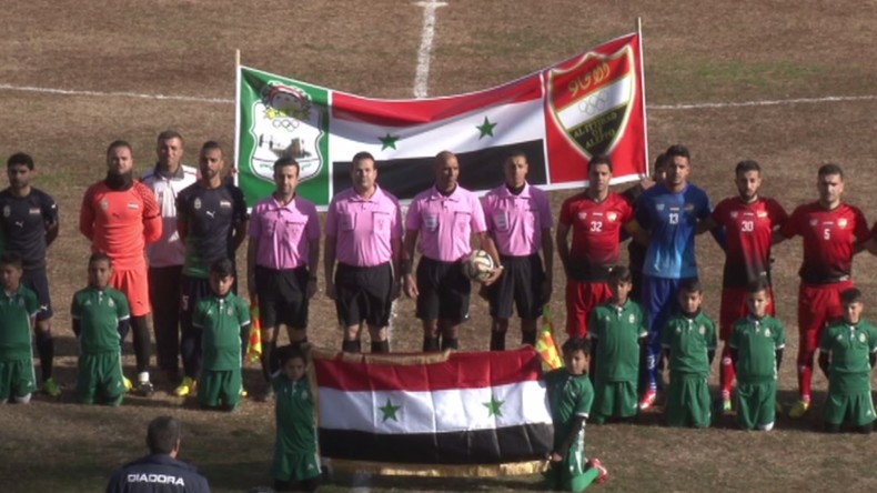 Pour la première fois en quatre ans, Alep a accueilli un match de football (VIDEO)