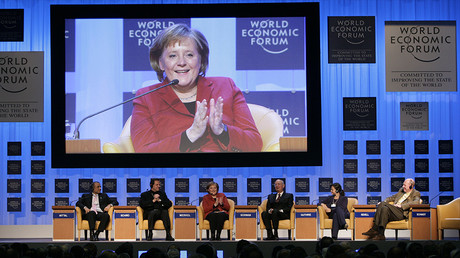 En campagne, Angela Merkel préfère ne pas s'afficher à Davos avec l'«élite»