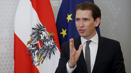 Le ministre autrichien des Affaires étrangères, Sebastian Kurz