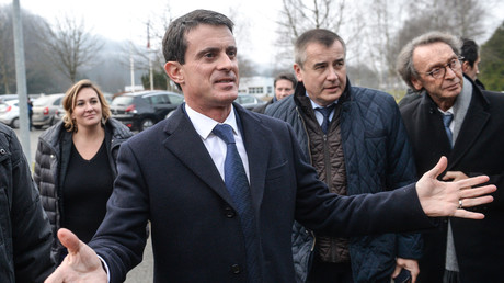 Manuel Valls à Fesches-le-Chatel le 7 décembre 2016
