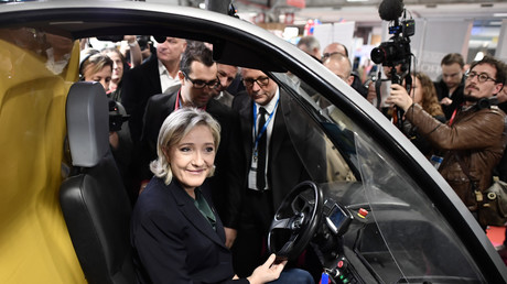 Marine Le Pen était présente au salon du «Made in France» en novembre 2016