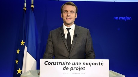 Emmanuel Macron, fondateur du mouvement En Marche! et candidat à la présidentielle de 2017