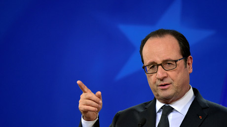 Le président français François Hollande