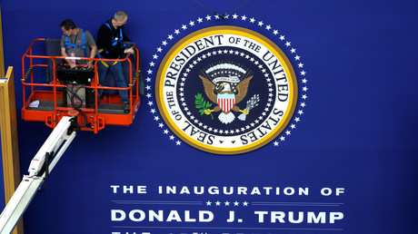 L'inauguration est en préparation à Washington 