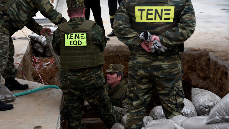 Grèce : évacuation géante pour neutraliser une bombe de la Deuxième Guerre mondiale