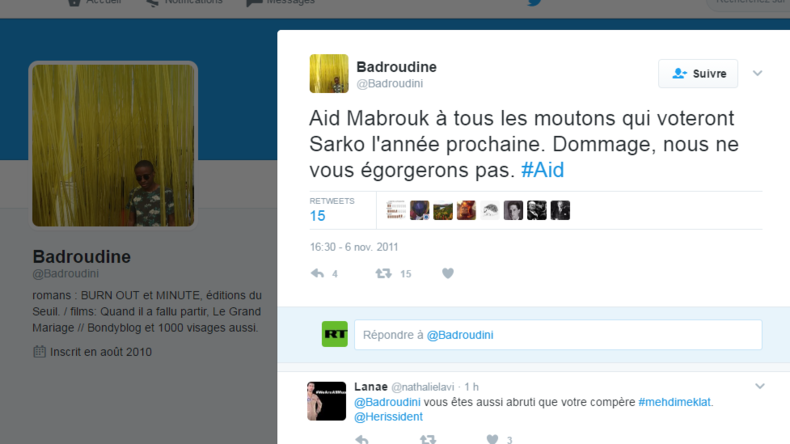 Polémique Mehdi Meklat : des internautes s'indignent aussi de tweets de son ex-collègue Badroudine