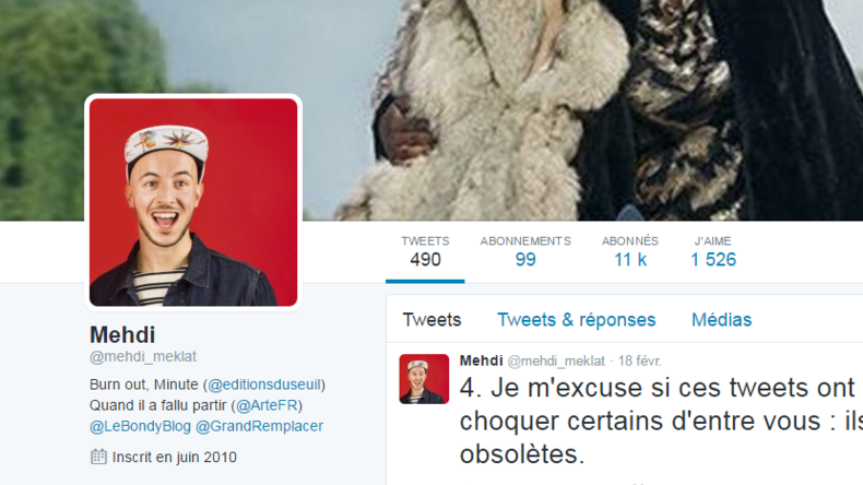 Affaire Mehdi Meklat : les «bourgeois pénitents», complaisants face à la radicalité des quartiers