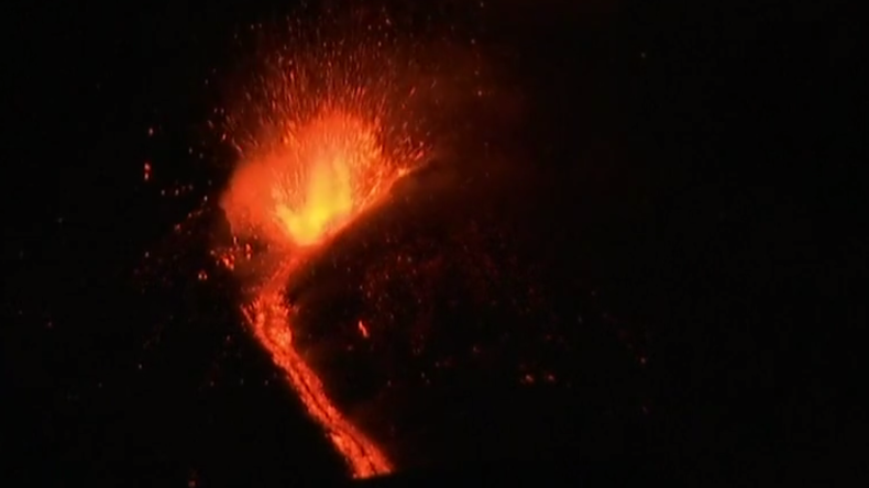 L’Etna entre en éruption pour la première fois cette année