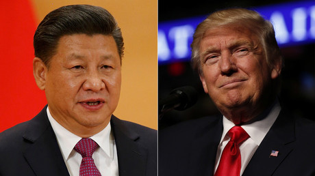 Le président chinois Xi Jinping, et son homologue américain, Donald Trump