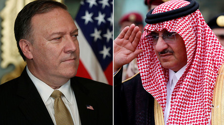 La CIA remet au prince héritier d'Arabie saoudite une médaille pour ses efforts contre le terrorisme