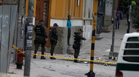 Colombie : un policier tué, 31 personnes blessées dans une explosion à Bogota (VIDEO)