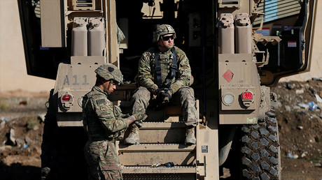 Soldats de l'armée américaine près de Mossoul en Irak le 5 janvier 2017, photo ©Ammar Awad/Reuters