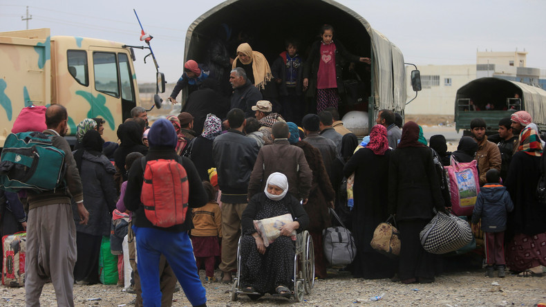 Porte-parole du CICR : les gens qui fuient Mossoul sont «en piteux état»