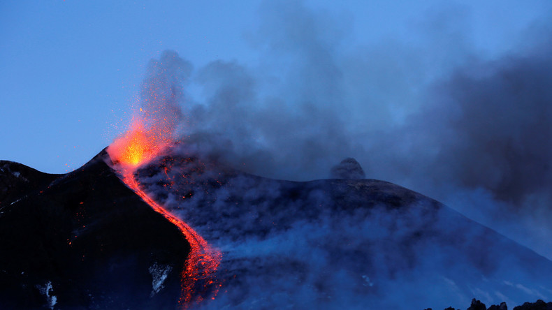 L'Etna à nouveau en éruption