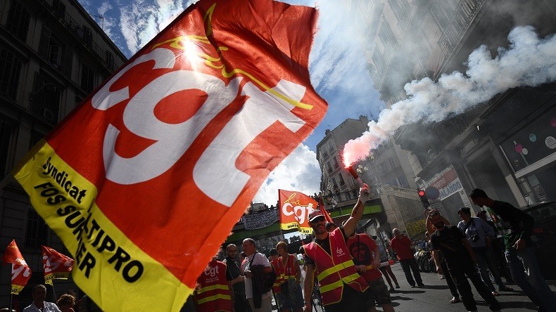 La CGT occupe un bâtiment du marché de Rungis pour réclamer la régularisation de sans-papiers
