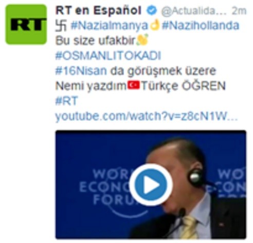 Référendum turc : de nombreux comptes Twitter, dont celui de Bercy et de RT, piratés 