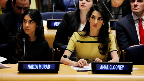 Amal Clooney réclame à l'ONU des enquêtes sur les crimes de Daesh en Irak