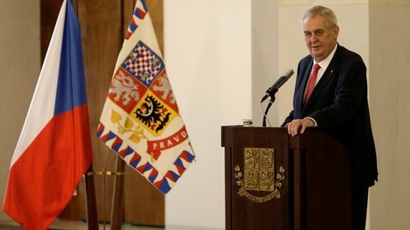 Le président tchèque Milos Zeman annonce qu'il se représentera en 2018, lors d'une conférence de presse à Prague, le vendredi 10 mars 2017