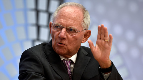 Le ministre allemand des Finances Wolfang Schäuble 
