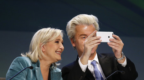 Marine Le Pen et Geert Wilders 